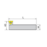 WBST Square Shank Boring Tool Holder - Big-tools Industrial Supply Tools for Metal Cutting